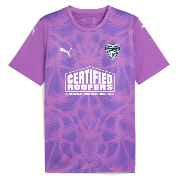 Florida Hawks FC Puma Youth Team Ultimate Goalkeeper Short Sleeve Jersey - Ultra Violet/White FHFC-706282-33