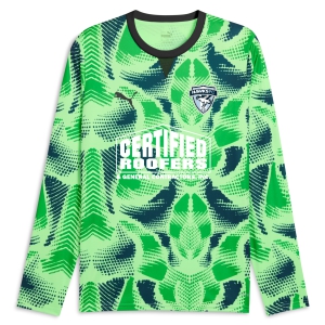 Florida Hawks FC Puma Youth Team Target LS Goalkeeper Jersey - Fizzy Lime/Black/Green FHFC-706521-20