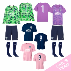 Florida Hawks FC - Girls Mix & Match (Women's/Youth) Required Goalkeeping Kit 2025 FHFC-GIRLSMIXKITGK-25