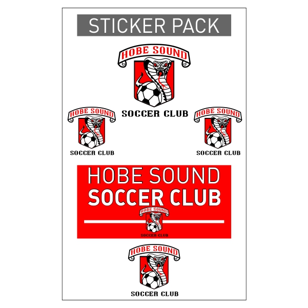 Hobe Sound Sticker Pack HS-STICKER