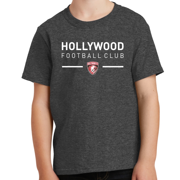 Hollywood FC Youth T-Shirt - Black HFC-5000B