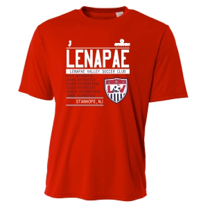 Lenape Valley Soccer Club A4 Training Jersey - Red LVSC-N3402-RD 