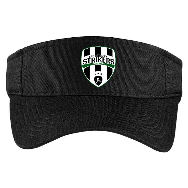 Lee County Strikers Visor - Black Lee-Visor