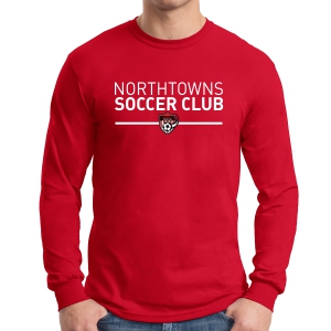 Northtowns Soccer Club Long Sleeve T-Shirt - Red NSC-G5400
