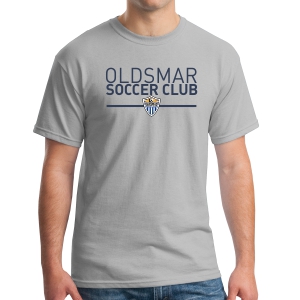 Oldsmar Soccer Club T-Shirt - Grey G5000-OSCG