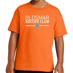 Oldsmar Soccer Club Youth T-Shirt - Orange 5000B-OSCO