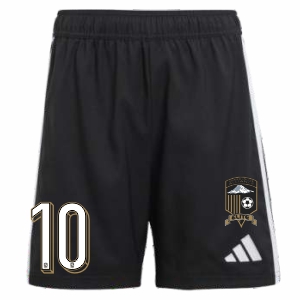 Rainier Soccer Alliance Elite adidas Tastigo 25 Shorts - Black/White RSA- JN7155