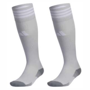 Rainier Soccer Alliance Elite adidas Copa Zone Cushion 5 OTC Socks - Light Grey/White RSA-5157951