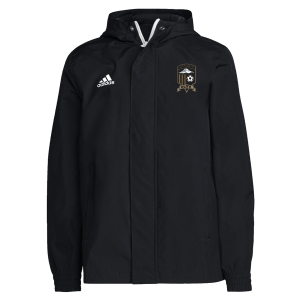 Rainier Soccer Alliance adidas Entrada 22 All Weather Jacket - Black/White RSA-HB0581