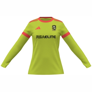 Rainier Soccer Alliance Elite adidas Women's Mi Squadra 25 3rd Goalkeeper LS Jersey - Semi Solar Yellow/Solar Red RSA-JD7377
