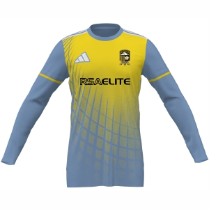 Rainier Soccer Alliance Elite adidas Mi Squadra 25 Goalkeeper LS Jersey - Light Blue/Yellow RSA-JJ2513
