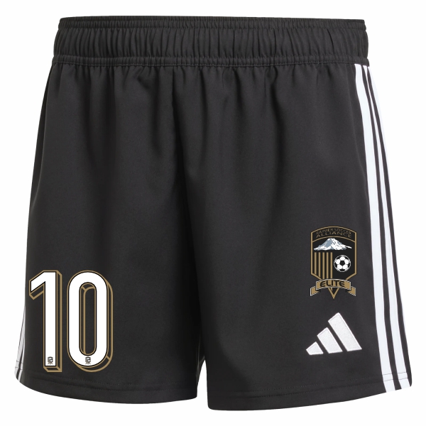 Rainier Soccer Alliance Elite adidas Women's Tastigo 25 Shorts - Black/White RSA-JN7184