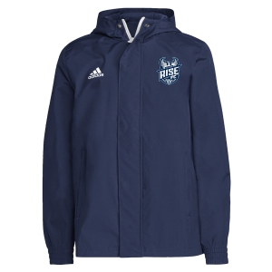 Rise FC adidas Entrada 22 All Weather Jacket - Navy/White RFC-H57472