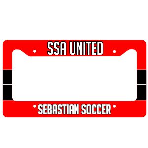 SSA United License Plate Frame SSALPFrame