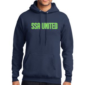 SSA United Hooded Sweatshirt - Navy SSAHoodNav