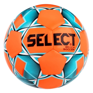 Select Beach DB Soccer Ball  - Neon Orange 209500080