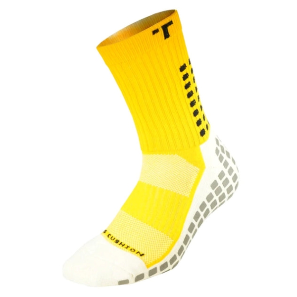 Truesox 3.0 Thin Midcalf Length Grip Sock - Yellow MCTYELL