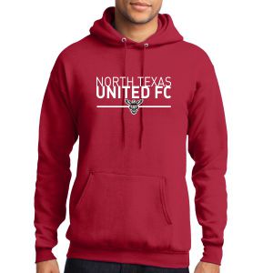 Texas United Hooded Sweatshirt - Red PC78HRTU