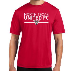 Texas United FC Performance Shirt - Red ST350RTU