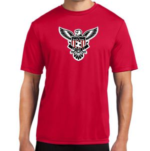 Texas United FC Performance Logo Shirt - Red ST350RLTU