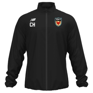 W&H America New Balance Athletics Jacket - Black/White WHA-TFMJ770BK