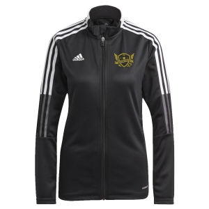 West Side United Women's adidas Tiro 21 Training Jacket - Black/White WSU-GM7307