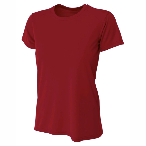 A4 Women's Cooling Performance Crew - Cardinal NW3201CR