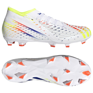 adidas Predator Edge.2 FG - Cloud White/Solar Yellow/Power Blue GW1007
