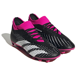 adidas Predator Accuracy.4 Sock FxG - Core Black/Cloud White/Team Shock Pink GW4600