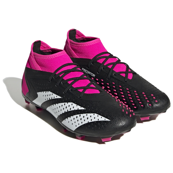 adidas Junior Predator Accuracy.1 FG - Core Black/Cloud White/Team Shock Pink GW4614