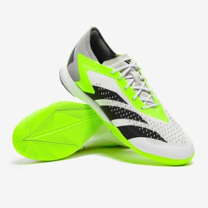 adidas Predator Accuracy.1 IN - Cloud White/Core Black/Lucid Lemon Indoor Shoe GZ0039