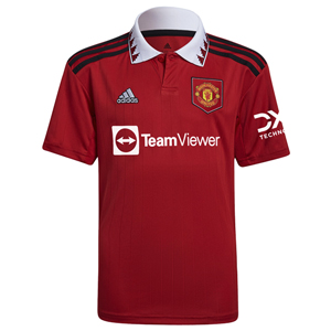 adidas Manchester United Youth Home Jersey 2022-2023 H64049