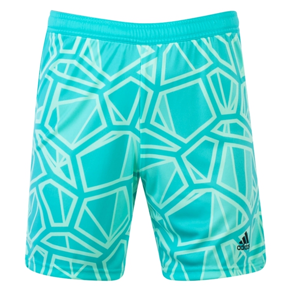adidas Condivo 22 Goalkeeper Shorts - Mint Rush/Black HB1624