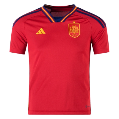 adidas Spain Youth Home Jersey 2022 HF1408