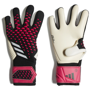 adidas Junior Predator Pro Goalkeeping Gloves - Black/White/Team Shock Pink HN5579