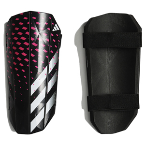 adidas Predator Training Shin Guard - Black/White/Team Shock Pink HN5588