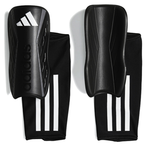 adidas Tiro League Shin Guard - Black/White/Iron Metallic HN5606