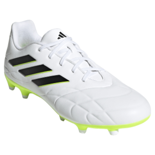 adidas Copa Pure.3 FG - Cloud White/Core Black/Lucid Lemon HQ8984