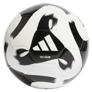adidas Tiro Club Soccer Ball - White/Black HT2430