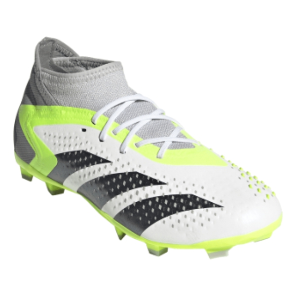 adidas Junior Predator Accuracy.1 FG - Cloud White/Core Black/Lucid Lemon IE9500