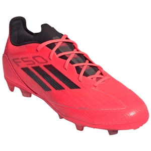 adidas Junior F50 Pro FG - Turbo/Aurora Black/Platinum Metallic IF1360