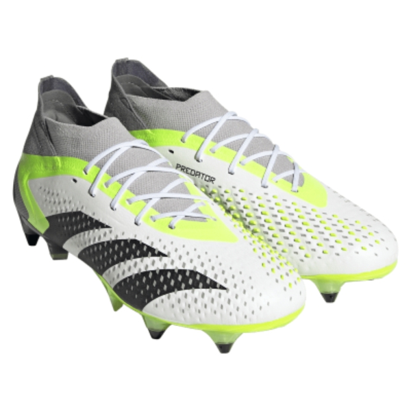 adidas Predator Accuracy.1 SG - Cloud White/Core Black/Lucid Lemon IF2294