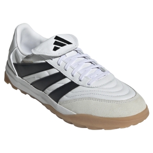 adidas Predator Trainers TF - Cloud White/Core Black/Gold Metallic Turf Soccer Shoe IH5076
