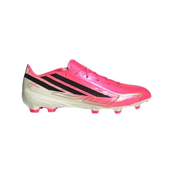 adidas F50 Hyperfast League FG - Solar Turbo/Core Black/Gold Metallic IH9346