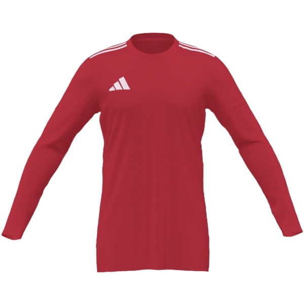 adidas Youth Mi Squadra 25 Goalkeeper LS Jersey - Team Power Red/White JD7375RD