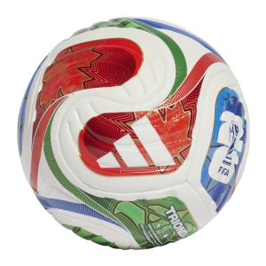 adidas FIFA World Cup 26 Trionda Mini Soccer Ball - White/Vivid Red/Glow Blue/Green JD8034010101