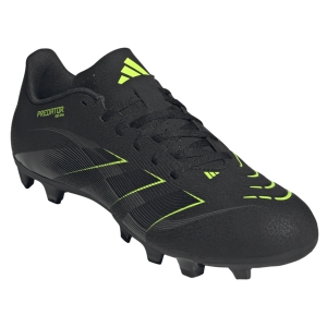 adidas Predator Club FG/MG - Core Black/Carbon/Lucid Lemon JH8848