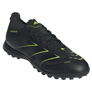 adidas Predator League TF - Core Black/Carbon/Lucid Lemon Turf Shoe JI1133
