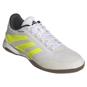 adidas Predator League IN - Cloud White/Lucid Lemon/Core Black Indoor Shoe JI1142