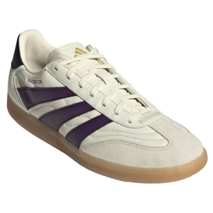 adidas Predator Freestyle IN - Ivory/Aurora Plum/Gold Metallic Indoor Soccer Shoe JI1161